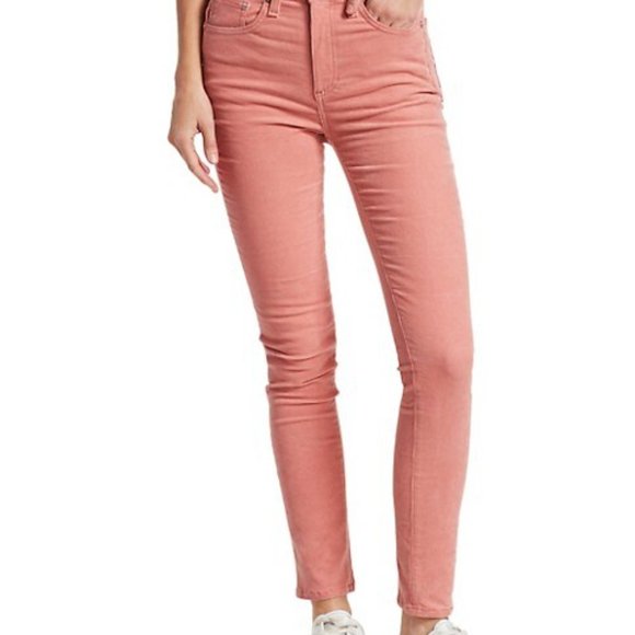 Rag & Bone High Rise Corduroy Skinny Jeans - Picture 3 of 8